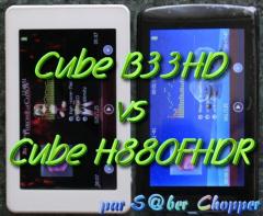 Cube B33HD vs Cube H880FHDR !!!